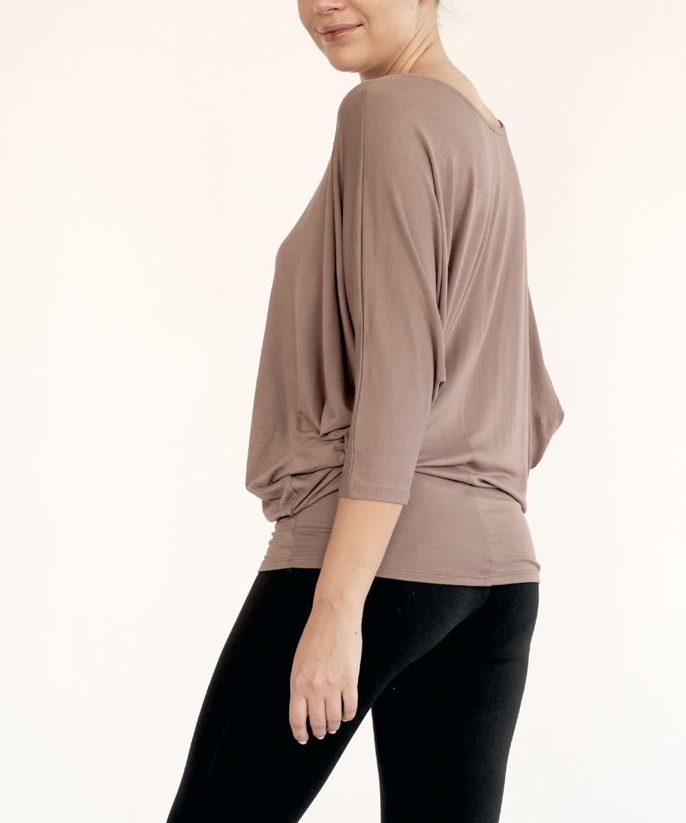 BAMBOO SIDE DRAPE DOLMAN 